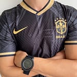 Camisa Brasil Fan Concept Edition Nordeste Preta Versão Jogador 2022 Nike