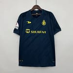 Camisa Al Nassr Away Versão Torcedor Cristiano Ronaldo 7 CR7 2023 Duneus Verde