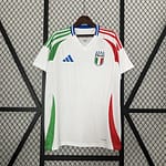 Camisa Seleção Itália Away Versão Torcedor EuroCopa 2024 Branca Adidas