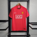 Camisa Rêtro Manchester United Home 2007/2008 Nike Vermelha