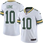 Camisa Jersey NFL Green Bay Packer 10 Love - Branca