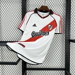 Camisa Retrô Clássica River Plate Home 2001 Adidas