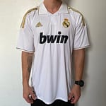 Camisa Retrô Real Madrid Home 2011/2012 Adidas Branca