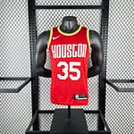 Camiseta Regata Basquete NBA Retrô Houston Rockets City 7 Durant Edição Anos 90 Vermelha 2025 Nike