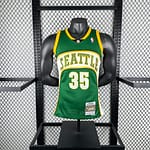 Camiseta Regata NBA Seattle Supersonics 35 Durant Mitchell & Ness Verde 2007/08