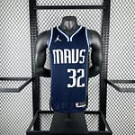Camiseta Regata NBA Dallas Mavericks 32 Flagg Statement Edition Azul Marinho 2025 Jordan