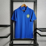 Camisa Retrô Clássica Seleção Brasileira Away - Brasil Azul – 1958
