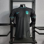 Camisa Seleção Brasil Concept Edition Versão Jogador Refletiva 2022 Preto Nike