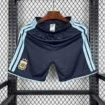 Calção Seleção Argentina Azul Petrólio Copa do Mundo 2026 Adidas
