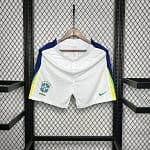 Calção Seleção Brasil Branco Copa do Mundo 2026 Nike