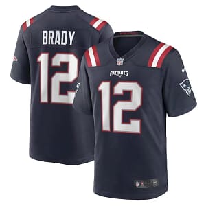 Camisa Jersey NFL Tampa Bay Buccaneers 12 Tom Brady - Azul Petrólio