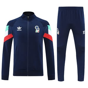Conjunto Treino Itália Casaco Jaqueta e Calça Longa 2025 Adidas