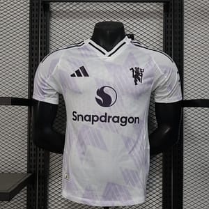 Camisa Manchester United Away Versão Jogador 25/2026 Adidas Branca