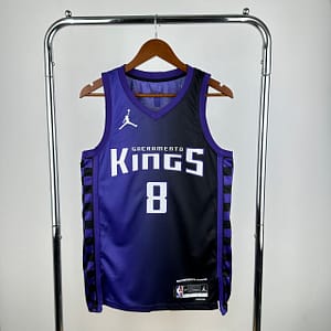 Camiseta Regata Basquete NBA Sacramento Kings 8 Lavine Statement Edition 2025 Roxa Jordan