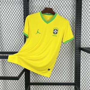 Camisa Brasil Seleção Brasileira Concept Home Versão Torcedor Masculina Amarela 25/2026 Jordan