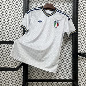 Camisa Seleção Itália Away Versão Torcedor Copa Do Mundo 2026 Branca Adidas