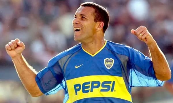 Camisa Retrô Boca Juniors Home 2003/2004 Nike - Azul Amarela - Total 90 - Imagem 6