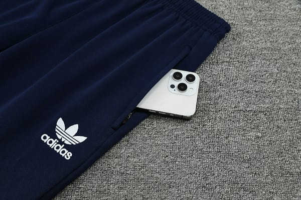 Conjunto Treino Itália Casaco Jaqueta e Calça Longa 2025 Adidas - Imagem 4