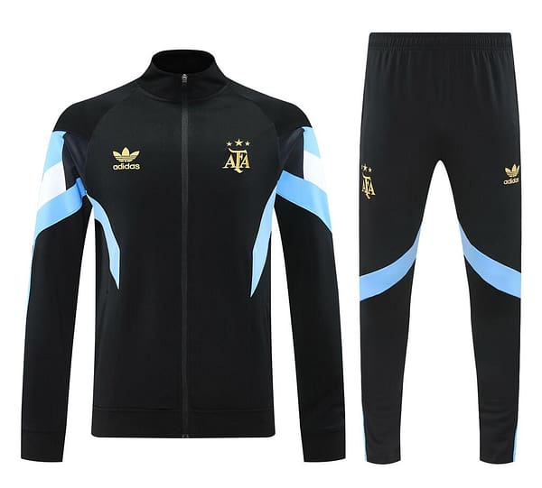 Conjunto Treino Argentina Casaco Jaqueta e Calça Longa 2025 Adidas - Imagem 2