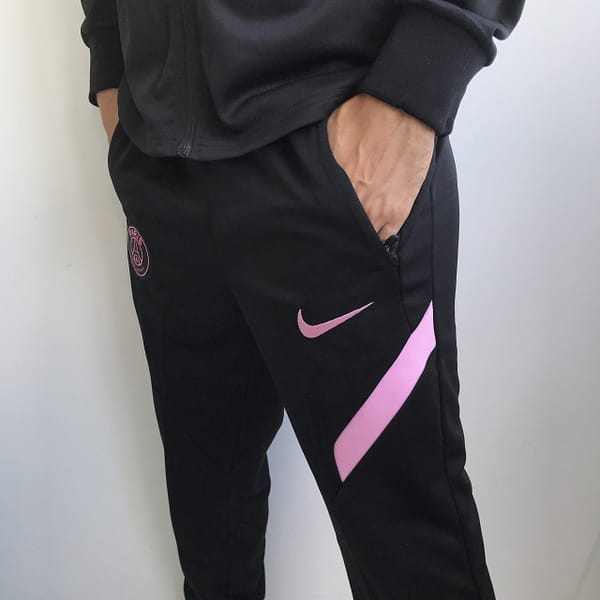 Calça Longa Slim Treino Paris Saint-Germain - PSG 2022 Preta Nike - Imagem 3