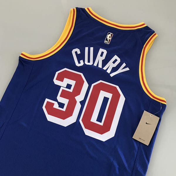 Camiseta Regata NBA Golden States Warriors Curry 30 Classic Edition Azul 2022 Nike - Imagem 19