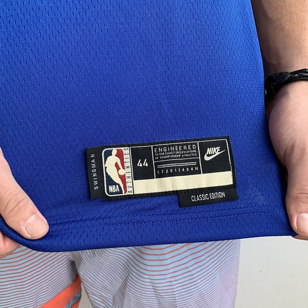 Camiseta Regata NBA Golden States Warriors Curry 30 Classic Edition Azul 2022 Nike - Imagem 8