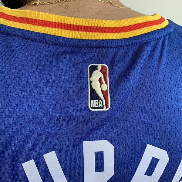 Camiseta Regata NBA Golden States Warriors Curry 30 Classic Edition Azul 2022 Nike - Imagem 12