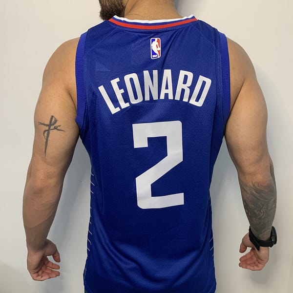 Camiseta Regata NBA Los Angeles Clippers Kawhi Leonard 2 City Edition 2023/24 Nike Azul - Imagem 7