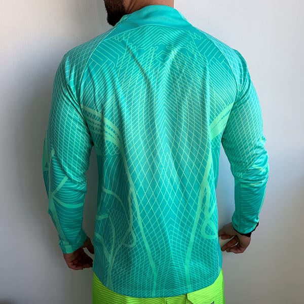 Brasil Conjunto Casaco Jaqueta e Calça Longa 2022 Nike - Imagem 5