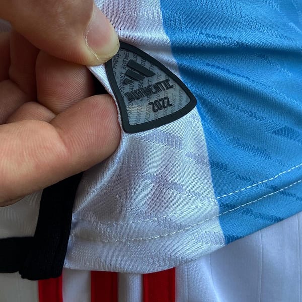Camisa Seleção Argentina Home Azul Jogador Final Copa do Mundo Catar 2022-2023 Adidas - Imagem 7