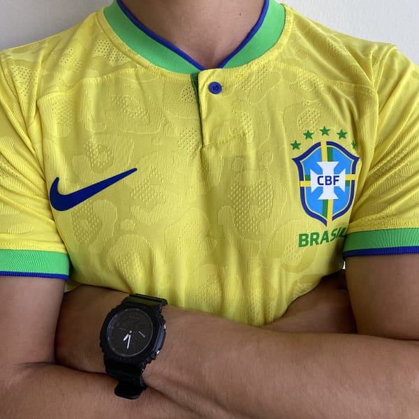 Camisa Brasil Seleção Brasileira Home Amarela Jogador Copa do Mundo Catar 2022 Nike - Imagem 7