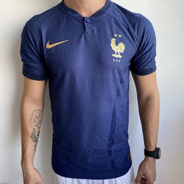 Camisa Seleção França Home Jogador 2023 Copa Nike - Imagem 3