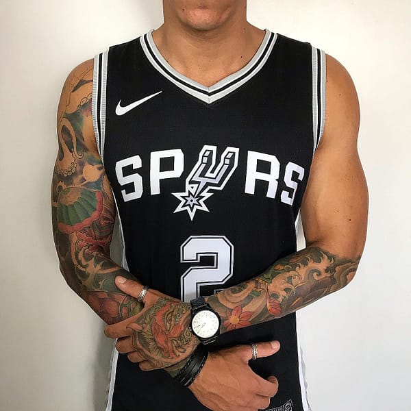 Camiseta Regata NBA Swingman San Antonio Spurs - Kawhi Leonard 2 - Icon Edition Preta Nike - Imagem 3