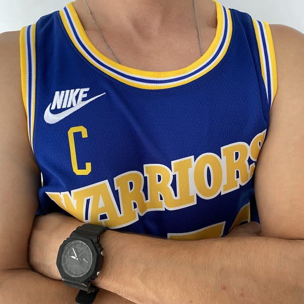 Camiseta Regata NBA Swingman Golden States Warriors Curry 30 Classic Edition Azul 2023 Nike - Imagem 2