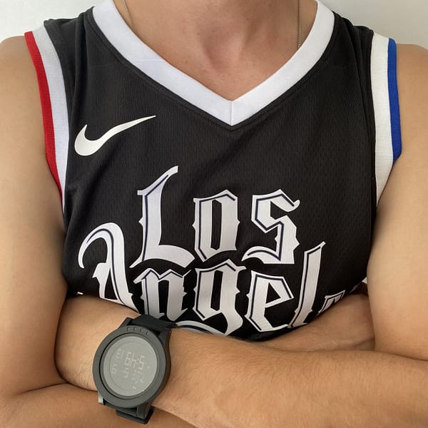 Camiseta Regata NBA Los Angeles Clippers Kawhi Leonard 2 City Edition 2023 Preta Colorida Nike - Imagem 2