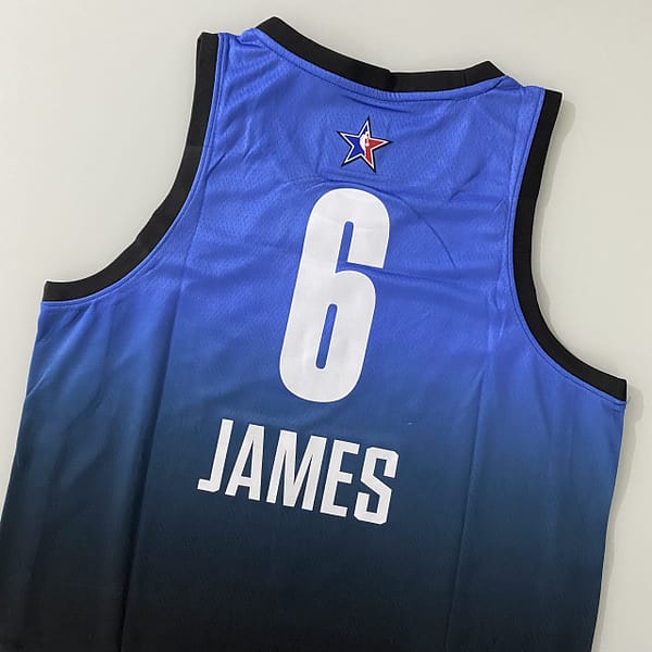 Camiseta Regata Basquete NBA All-Star Game "Team LeBron" Statement Edition LeBron James 6 2023 Azul Nike - Imagem 23