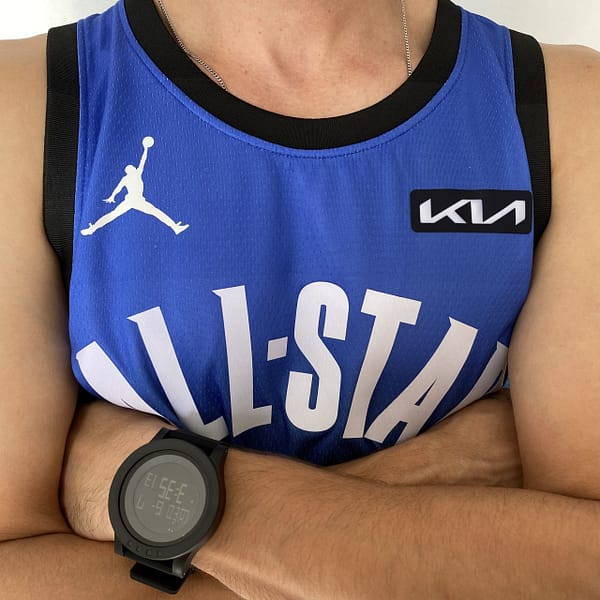 Camiseta Regata Basquete NBA All-Star Game "Team LeBron" Statement Edition LeBron James 6 2023 Azul Nike - Imagem 7