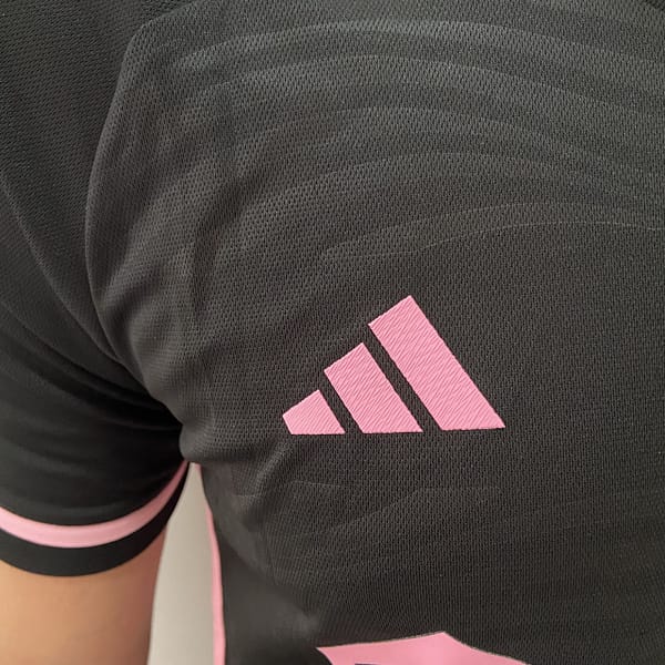 Camisa Inter Miami CF Away 2024 - Messi 10 - Preta Adidas - Versão Jogador - Imagem 11