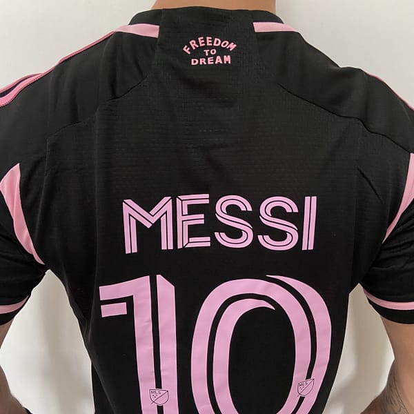 Camisa Inter Miami CF Away 2024 - Messi 10 - Preta Adidas - Versão Jogador - Imagem 21