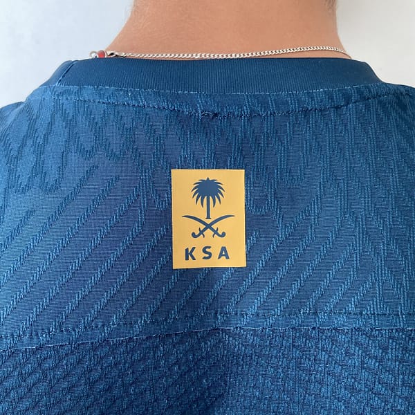 Camisa Al Nassr Away Versão Jogador Cristiano Ronaldo 7 CR7 2024 Nike Verde - Imagem 21