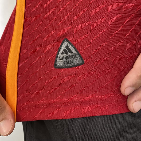 Camisa Roma Home Versão Jogador 2024 Vermelha Adidas - Imagem 16