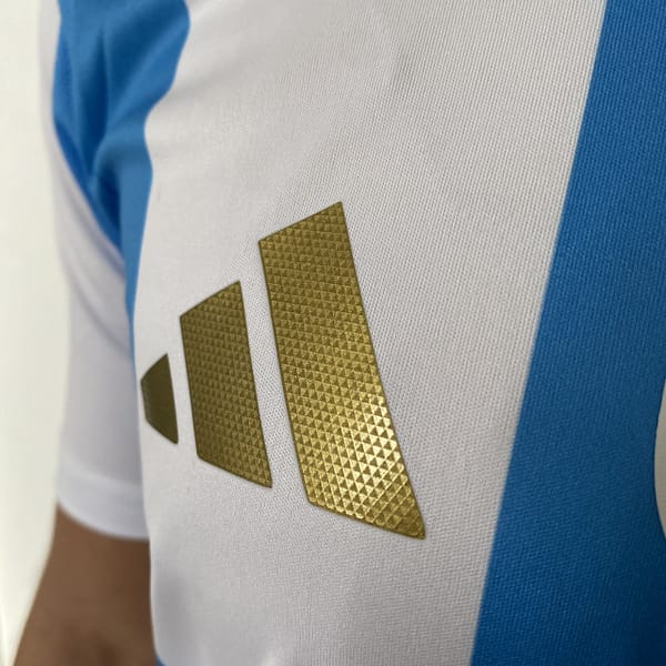 Camisa Seleção Argentina Home Patch Copa do Mundo Catar 2024/25 Adidas - Versão Jogador - Imagem 6