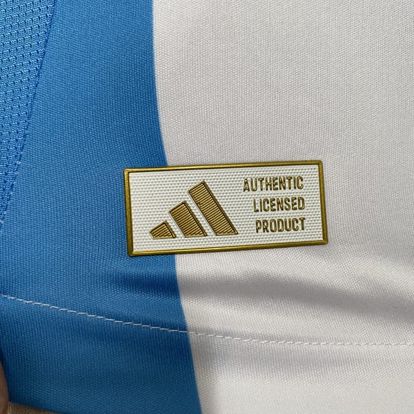 Camisa Seleção Argentina Home Patch Copa do Mundo Catar 2024/25 Adidas - Versão Jogador - Imagem 13