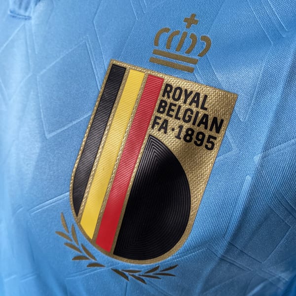 Camisa Seleção Bélgica Away Versão Jogador EuroCopa 2024/25 Adidas Azul - Imagem 5