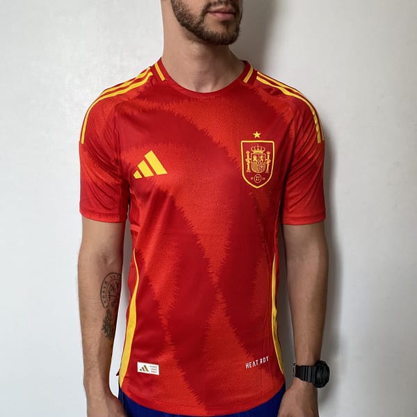 Camisa Seleção Espanha Home Versão Jogador EuroCopa 2024/25 Adidas - Imagem 2