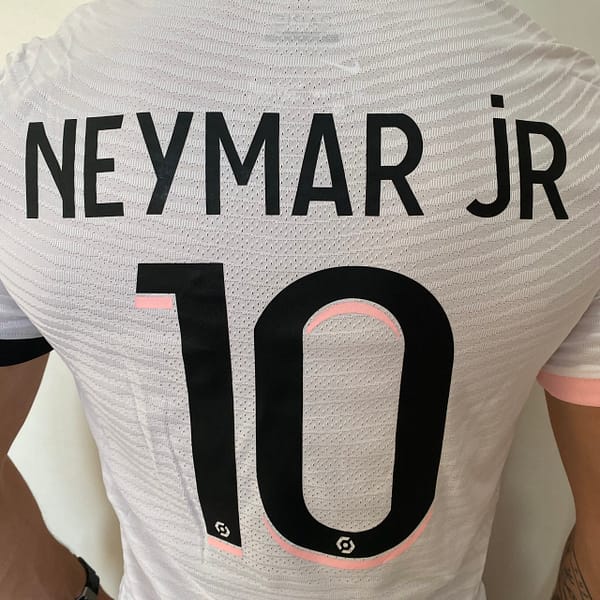Camisa Paris Saint-Germain - PSG Away Neymar 10 Versão Jogador 21/2022 Nike - Imagem 12