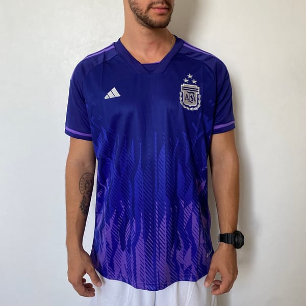 Camisa Seleção Argentina Away Torcedor Copa 2023 Adidas - Imagem 2