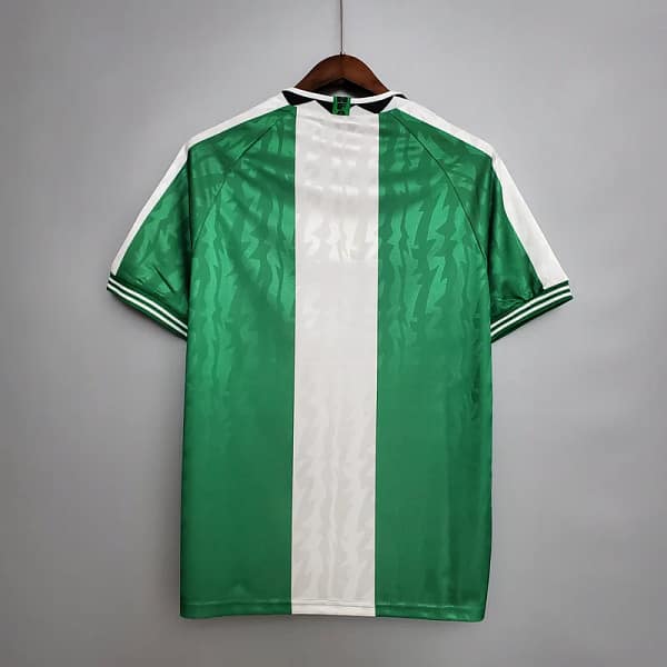 Camisa Retrô Clássica Seleção Nigéria Home 1996 Verde Nike - Imagem 5