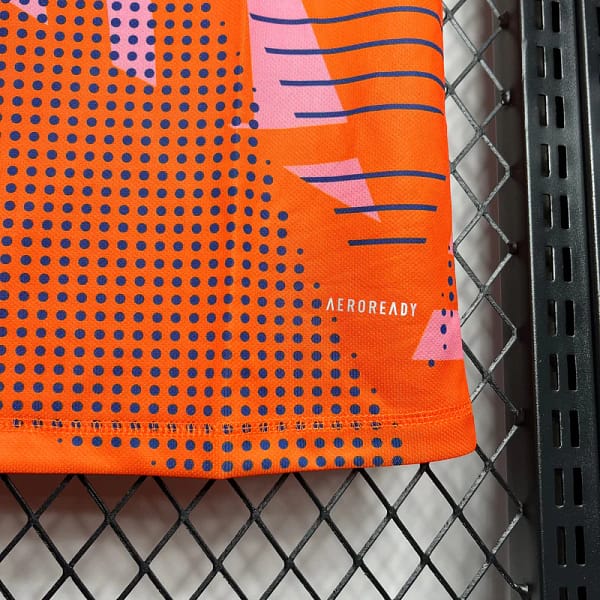 Camisa Seleção Itália Goleiro 2024/25 Adidas Vermelha - Imagem 5