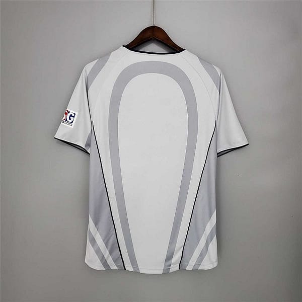 Camisa Retrô Paris Saint-Germain - PSG Away 2001/2002 - Ronaldinho 10 - Nike - Cinza Opel - Imagem 7
